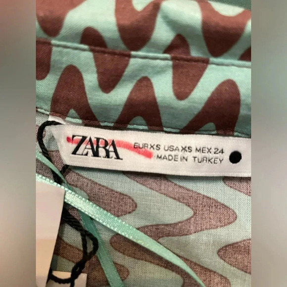 Zara‎ The Lissie Shirt NWT XS - Picture 10 of 13